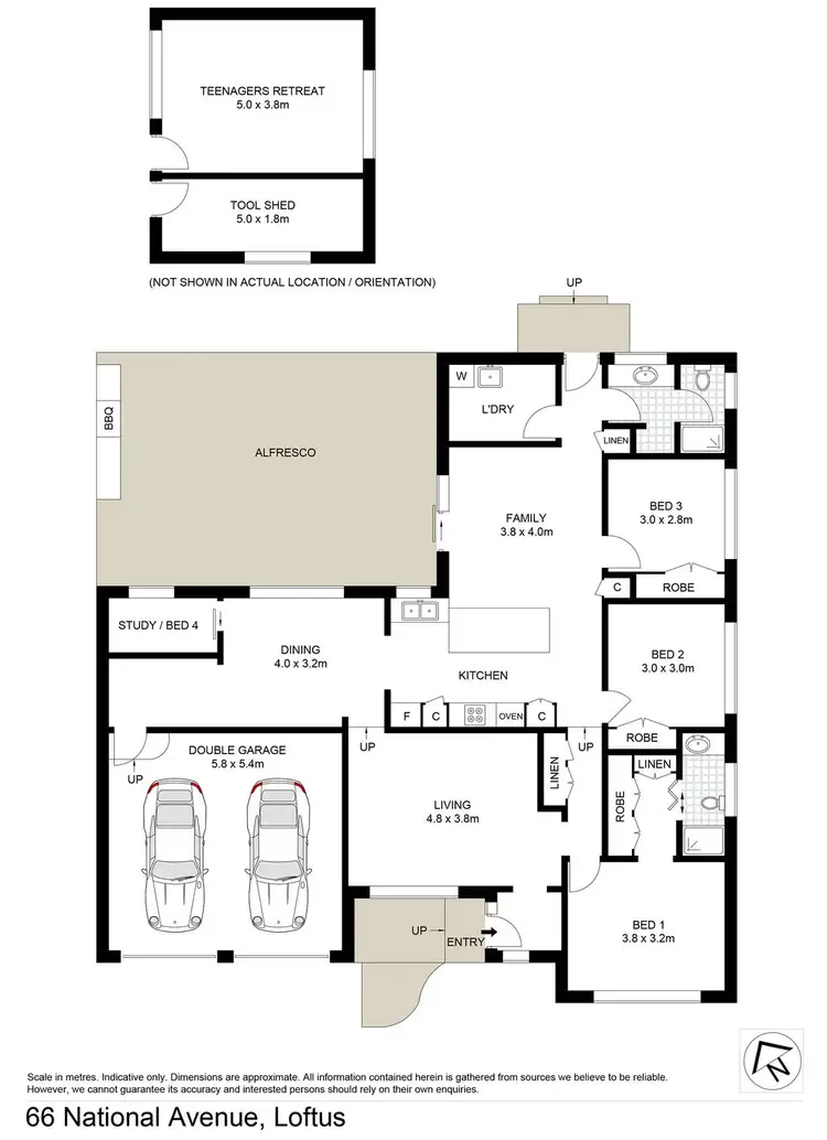 Floorplan of Homely house listing, 66 National Avenue, Loftus NSW 2232