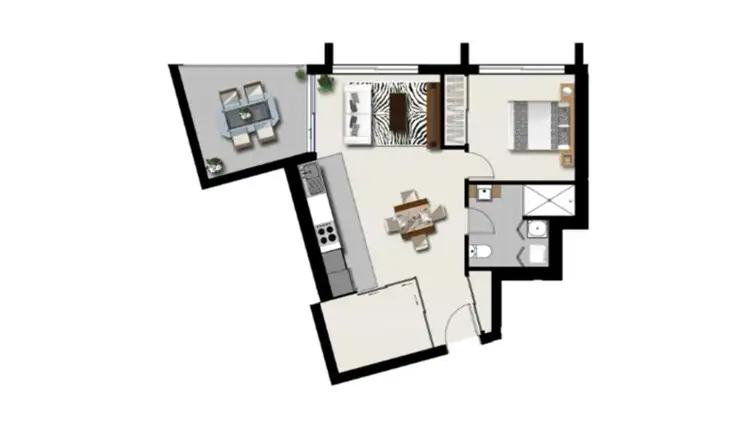 Floorplan of Homely unit listing, 702/35 Mcdougall Street, Milton QLD 4064