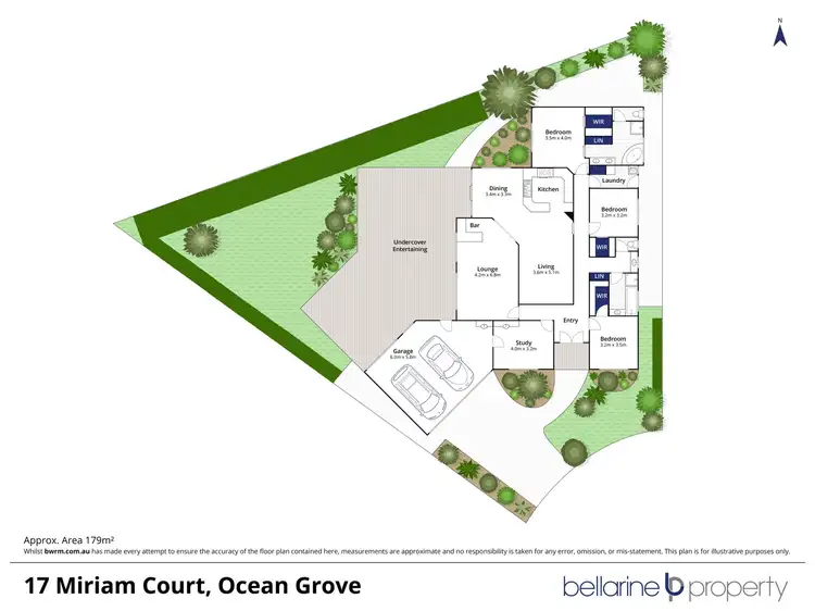 Floorplan of Homely house listing, 17 Miriam Court, Ocean Grove VIC 3226