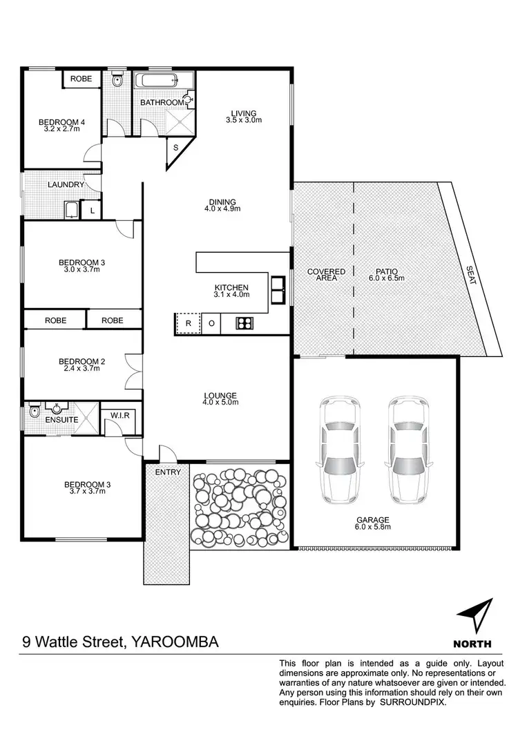 Floorplan of Homely house listing, 9 Wattle Street, Yaroomba QLD 4573