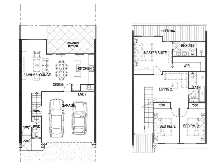 Floorplan of Homely townhouse listing, 4/14 Mason Street, Southport QLD 4215