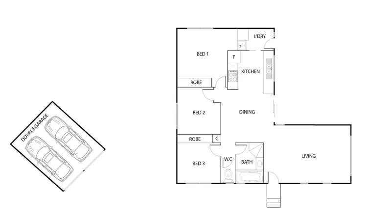 Floorplan of Homely house listing, 6 Wolfe Place, Gilmore ACT 2905