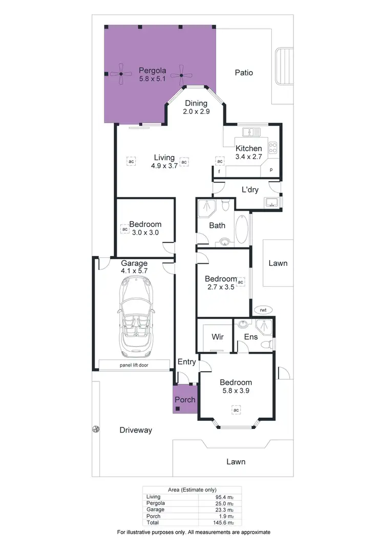 Floorplan of Homely house listing, 14 Furniss Court, Osborne SA 5017