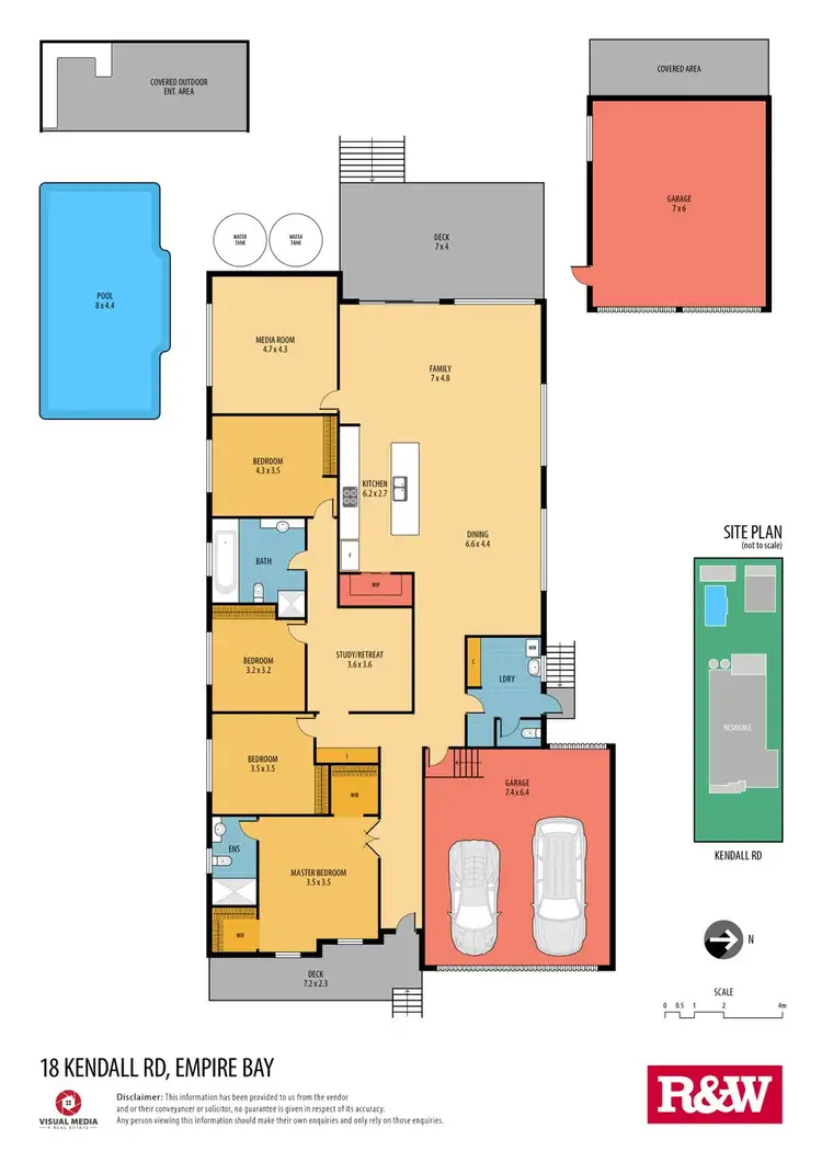 Floorplan of Homely house listing, 18 Kendall Road, Empire Bay NSW 2257
