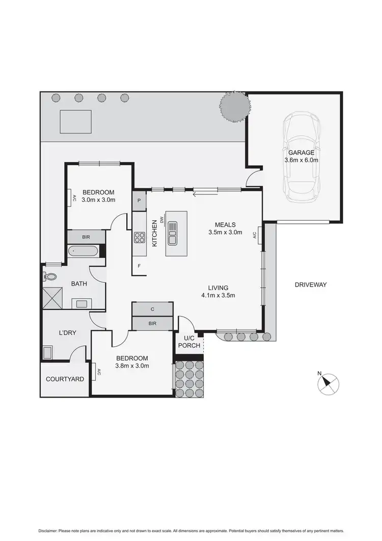 Floorplan of Homely unit listing, 3/149-151 Roberts Street, Essendon VIC 3040
