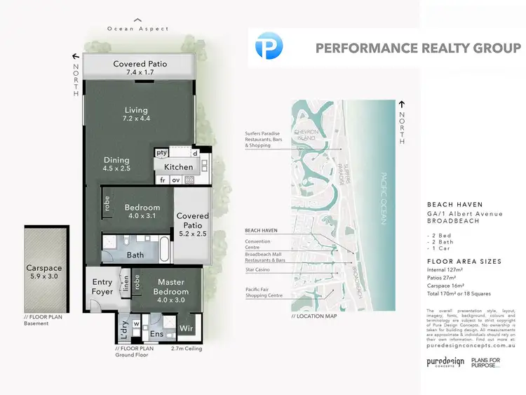 Floorplan of Homely apartment listing, GA/1 Albert Avenue, Broadbeach QLD 4218