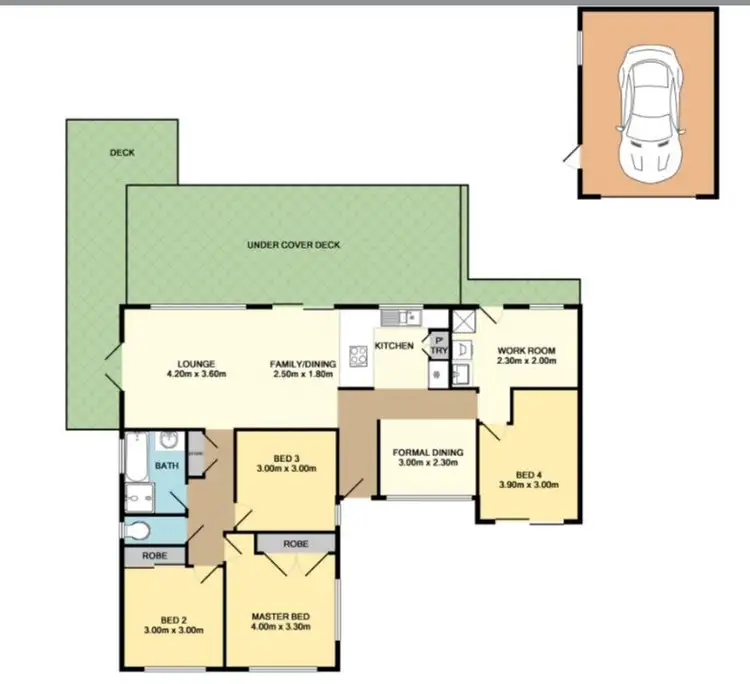 Floorplan of Homely house listing, 28 Parari Street, Warana QLD 4575