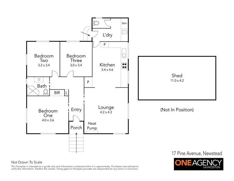 Floorplan of Homely house listing, 17 Pine Avenue, Newstead TAS 7250
