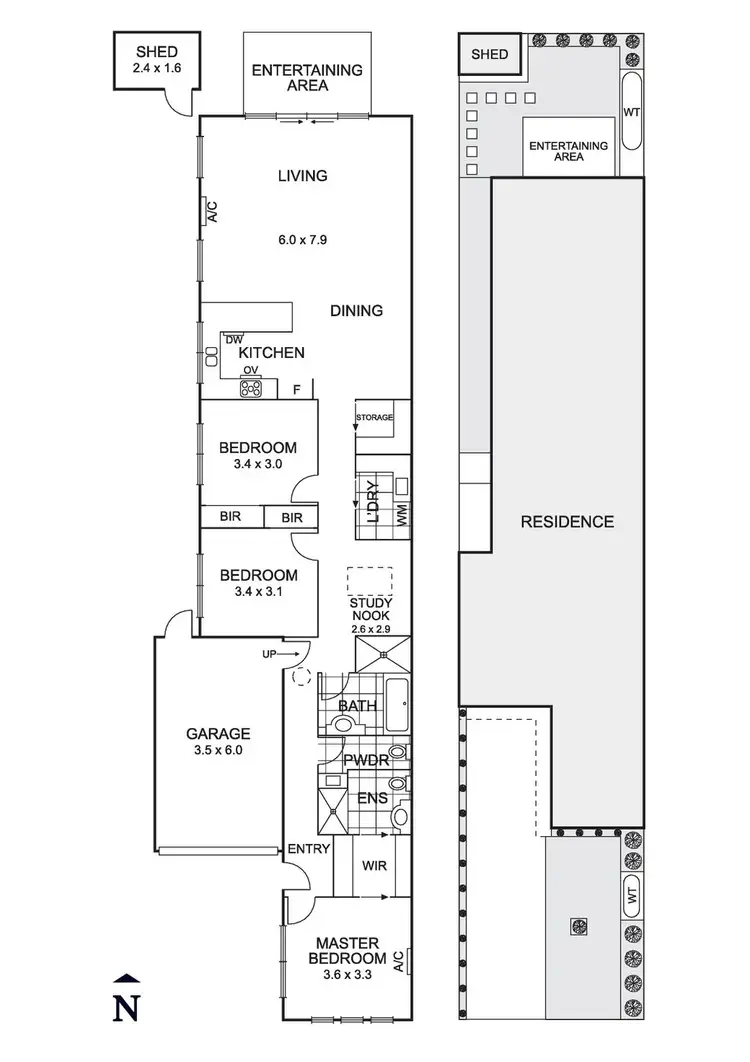 Floorplan of Homely house listing, 132a Halsey Road, Airport West VIC 3042