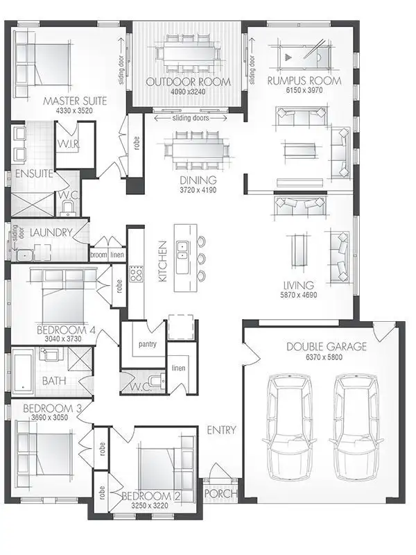 Floorplan of Homely house listing, 20 Gardenia Cct, Heathwood QLD 4110