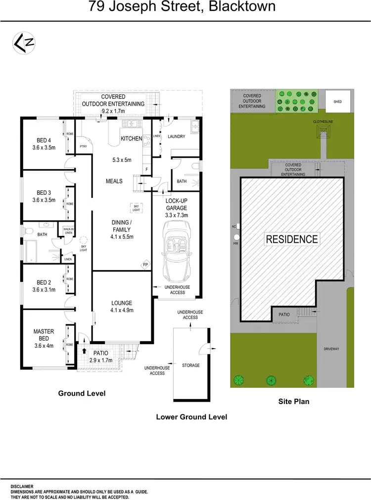 Floorplan of Homely house listing, 79 Joseph Street, Blacktown NSW 2148