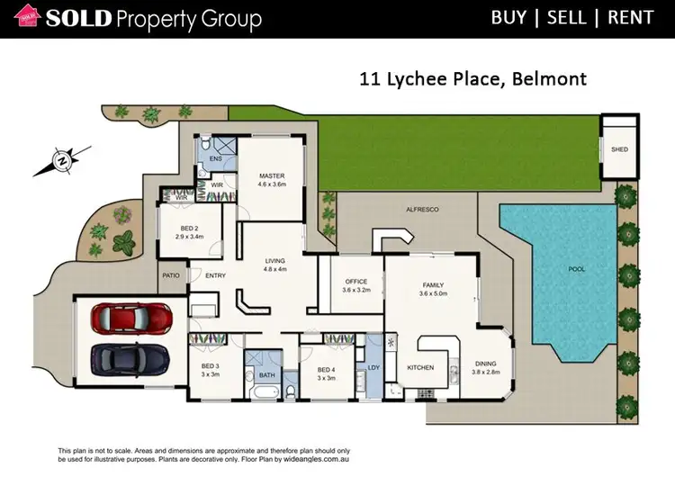 Floorplan of Homely house listing, Address available on request