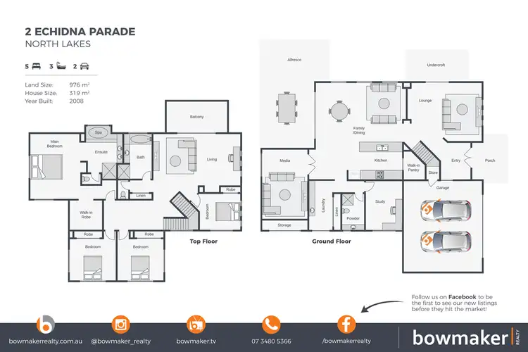Floorplan of Homely house listing, 2 Echidna Parade, North Lakes QLD 4509