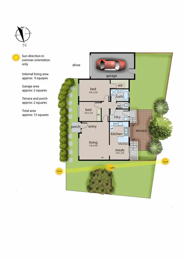 Floorplan of Homely unit listing, 18/54 Williams Street, Frankston VIC 3199