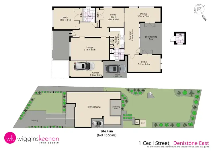 Floorplan of Homely house listing, 1 Cecil Street, Denistone East NSW 2112