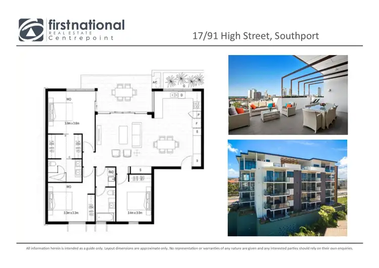 Floorplan of Homely apartment listing, 17/91 High Street, Southport QLD 4215