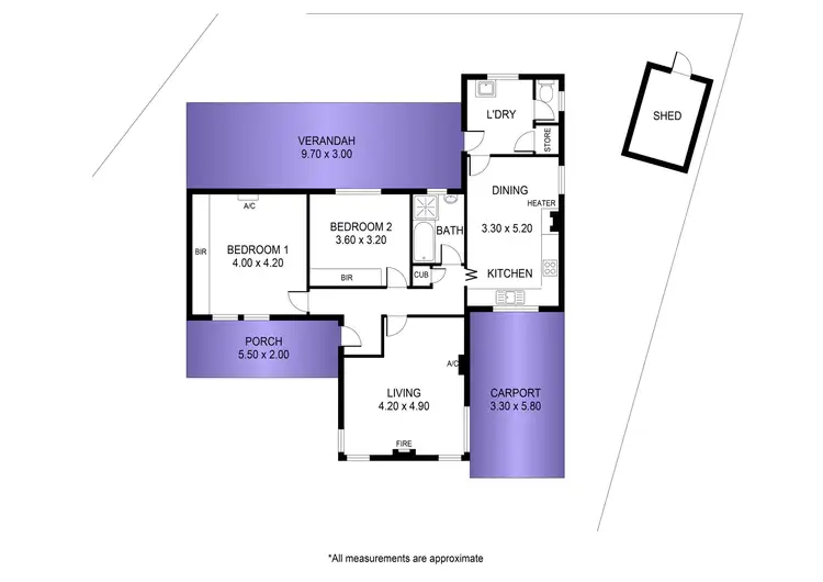 Floorplan of Homely house listing, 53 Ritchie Terrace, Marleston SA 5033