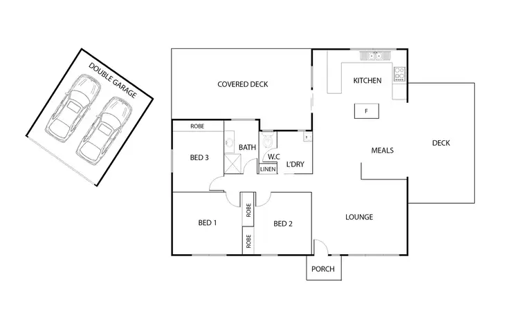 Floorplan of Homely house listing, 22 Rylah Crescent, Wanniassa ACT 2903