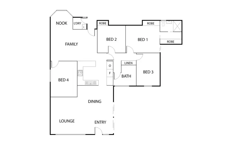 Floorplan of Homely house listing, 25 Broad Place, Kambah ACT 2902