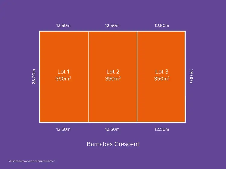 Floorplan of Homely land listing, Lot 3, 14 Barnabas Crescent, Christie Downs SA 5164