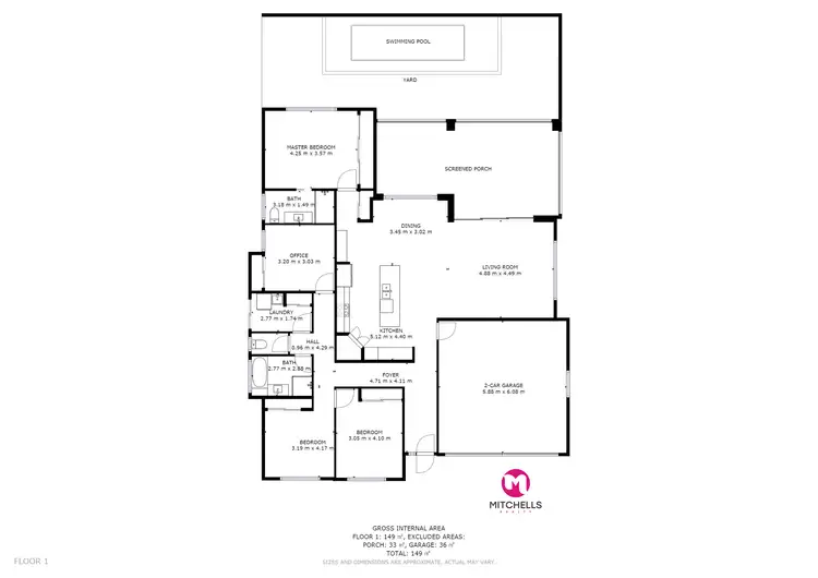 Floorplan of Homely house listing, 34 Magellan Cct, Urraween QLD 4655