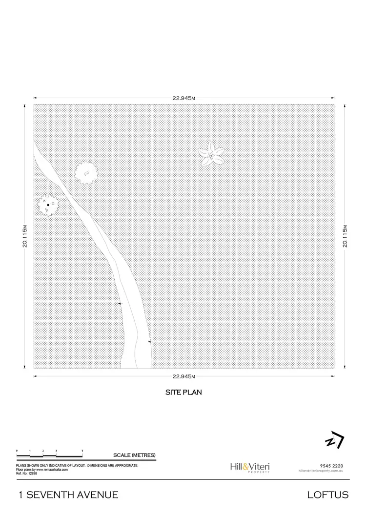 Floorplan of Homely house listing, 1 Seventh Avenue, Loftus NSW 2232