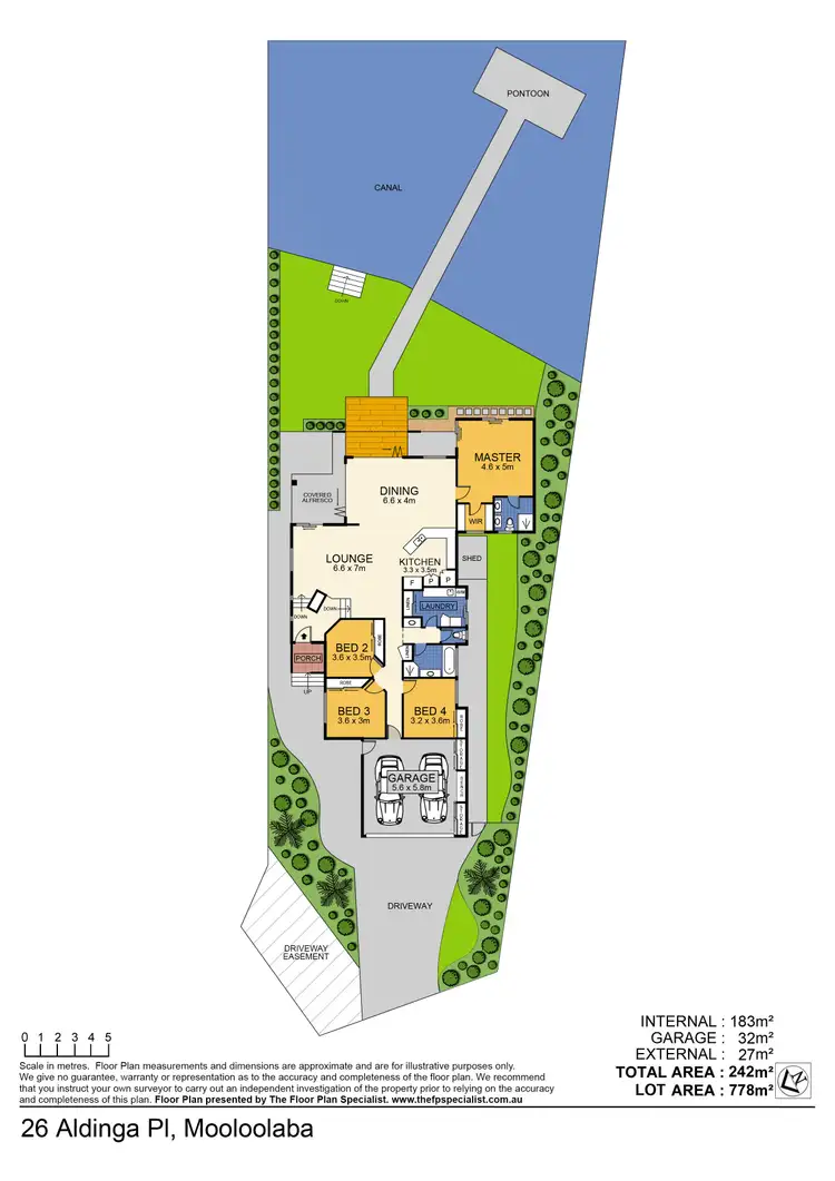 Floorplan of Homely house listing, 26 Aldinga Place, Mooloolaba QLD 4557