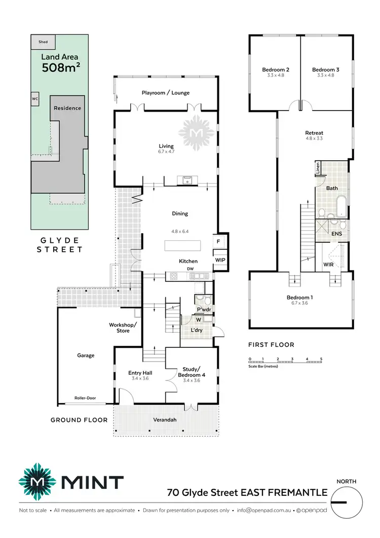 Floorplan of Homely house listing, 70 Glyde St, East Fremantle WA 6158