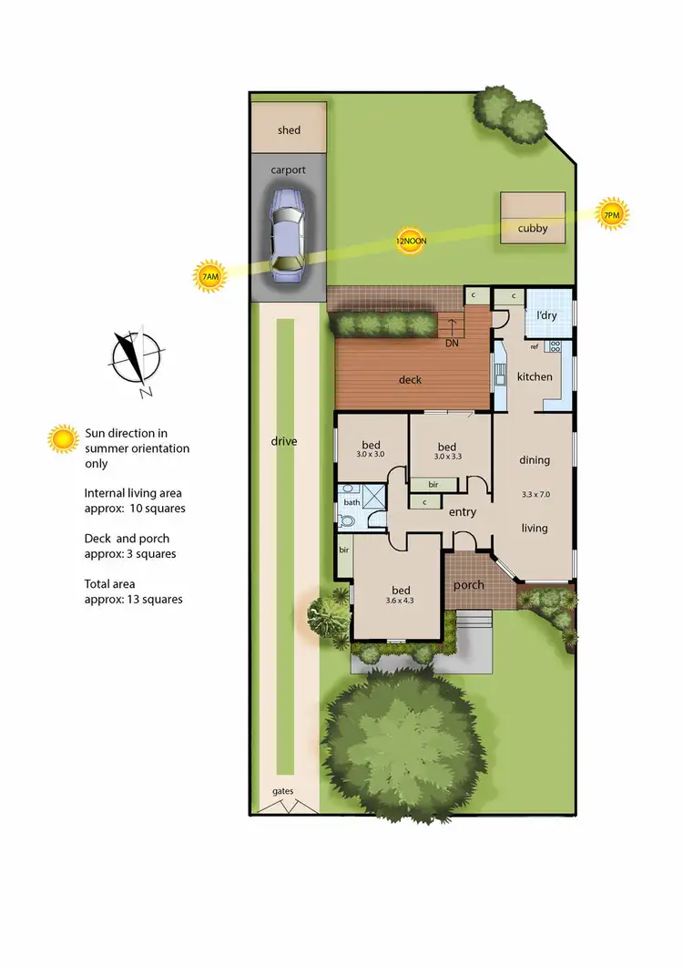 Floorplan of Homely house listing, 1/64 Williams Street, Frankston VIC 3199