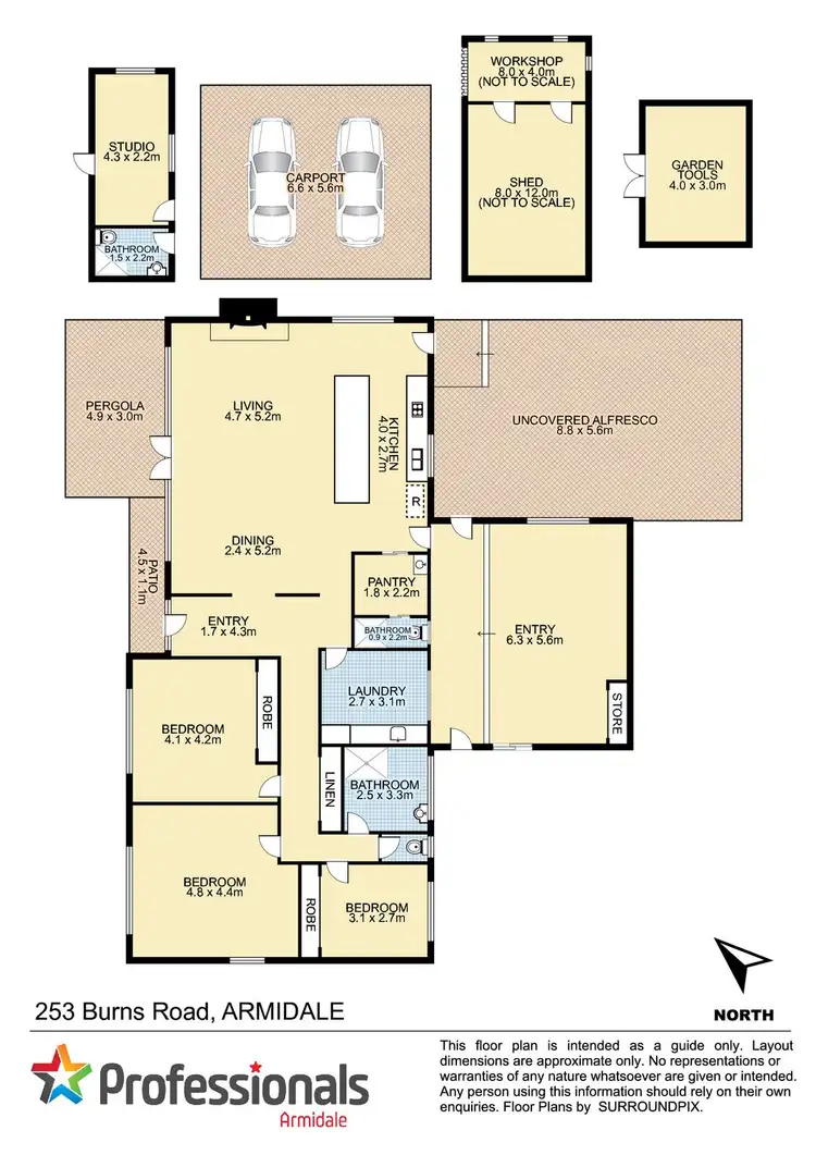 Floorplan of Homely house listing, 253 Burns Road, Armidale NSW 2350