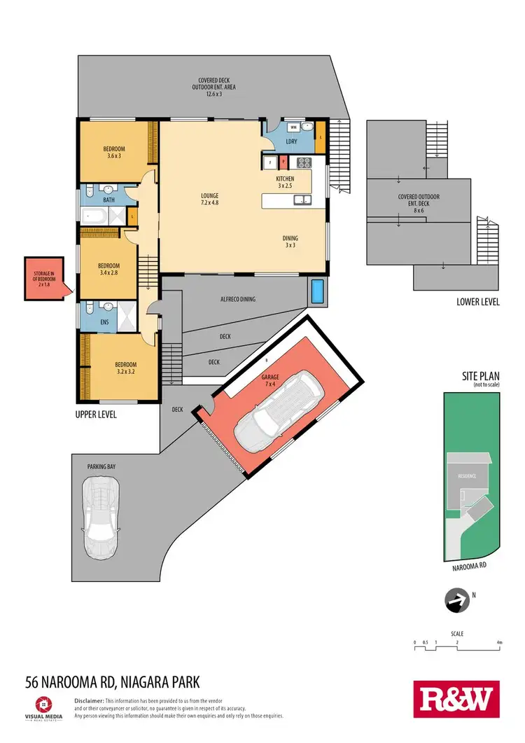 Floorplan of Homely house listing, 56 Narooma Road, Niagara Park NSW 2250