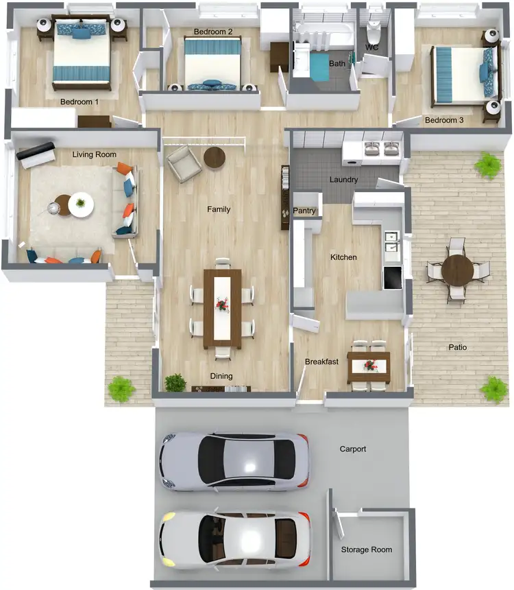Floorplan of Homely house listing, 12 Bremner Street, Mooroobool QLD 4870