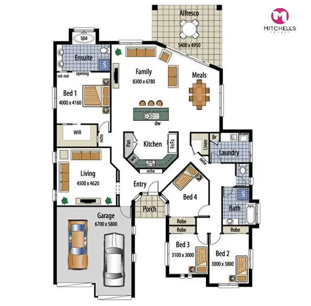 Floorplan of Homely house listing, 63 Magellan Circuit, Urraween QLD 4655