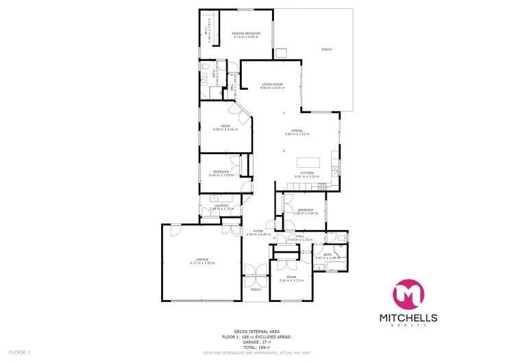 Floorplan of Homely house listing, 6 Whipbird Court, Urangan QLD 4655