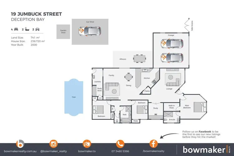 Floorplan of Homely house listing, 19 Jumbuck Street, Deception Bay QLD 4508