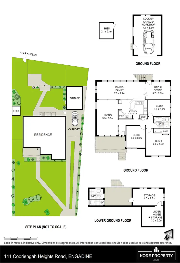 Floorplan of Homely house listing, 141 Cooriengah Heights Road, Engadine NSW 2233