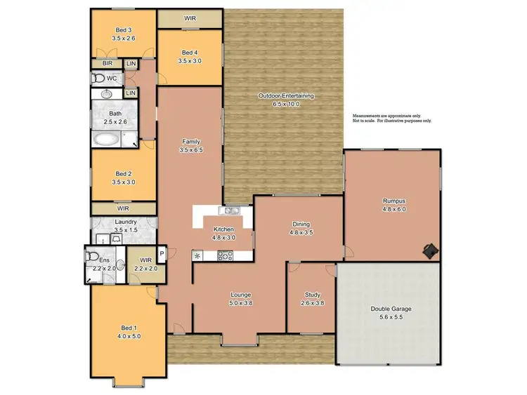 Floorplan of Homely rural property listing, 49 Willeroo Drive, Windsor Downs NSW 2756