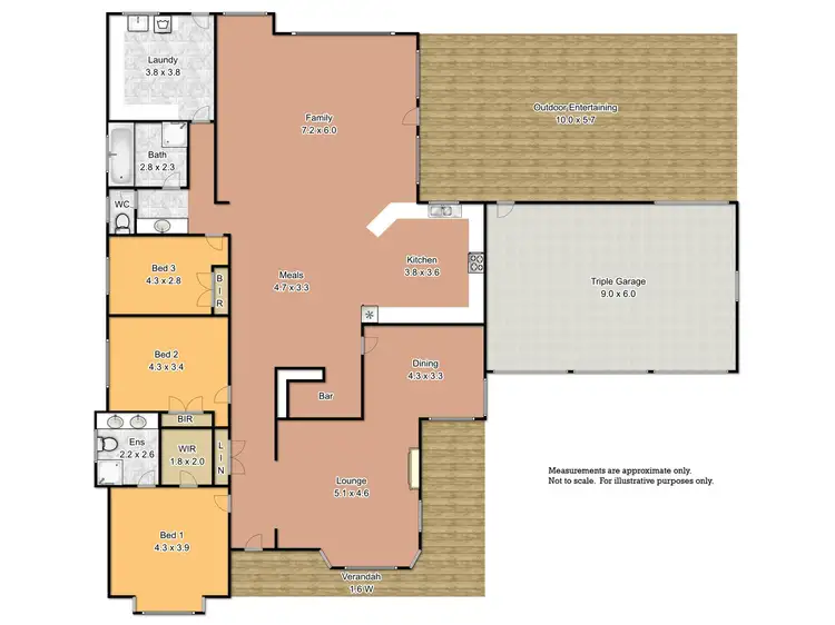Floorplan of Homely rural property listing, 102 Willeroo Drive, Windsor Downs NSW 2756