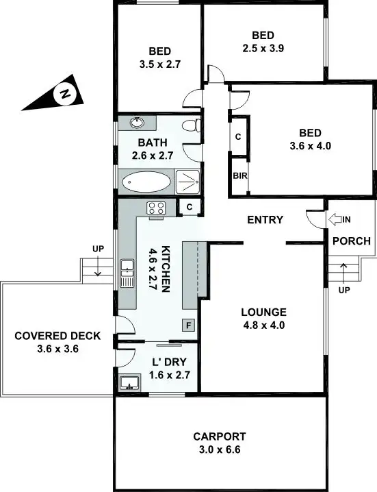 Floorplan of Homely house listing, 7 Minchin Avenue, Richmond NSW 2753