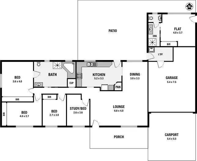 Floorplan of Homely rural property listing, Address available on request