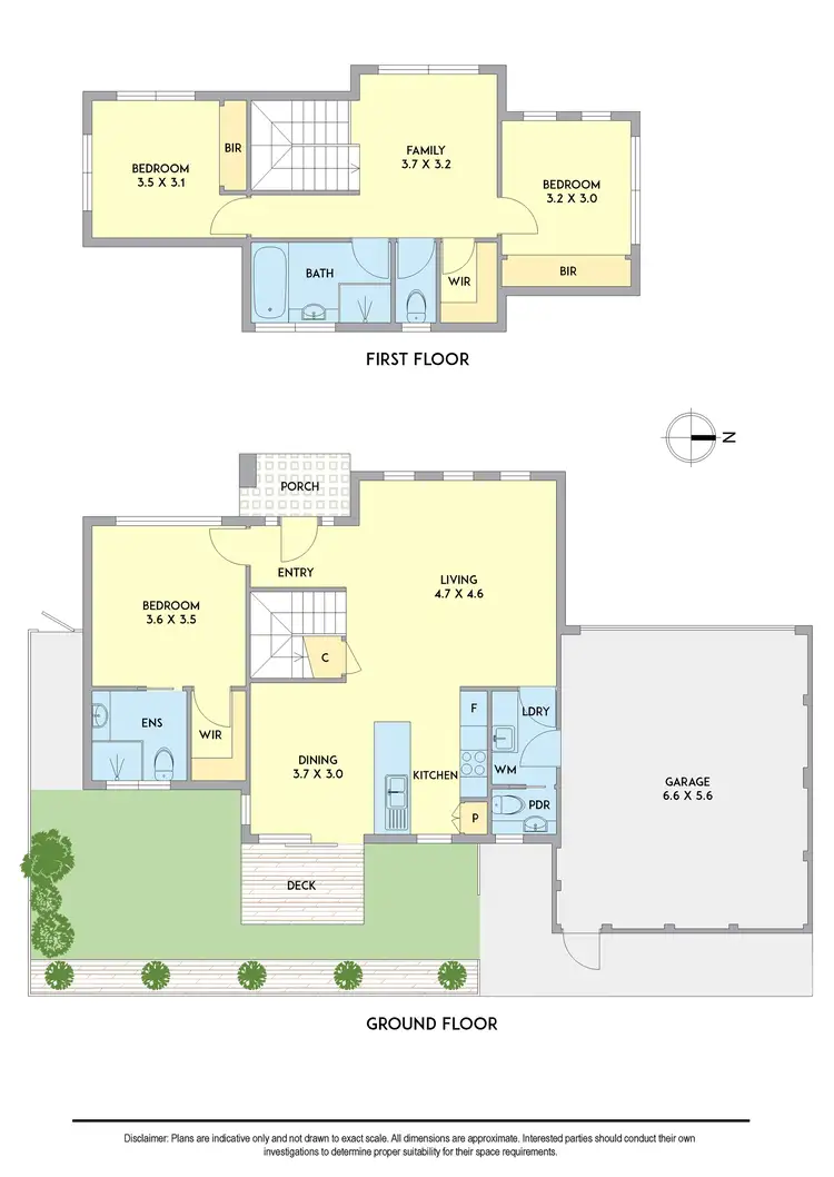 Floorplan of Homely townhouse listing, 3/134-136 Kennington Park Drive, Endeavour Hills VIC 3802