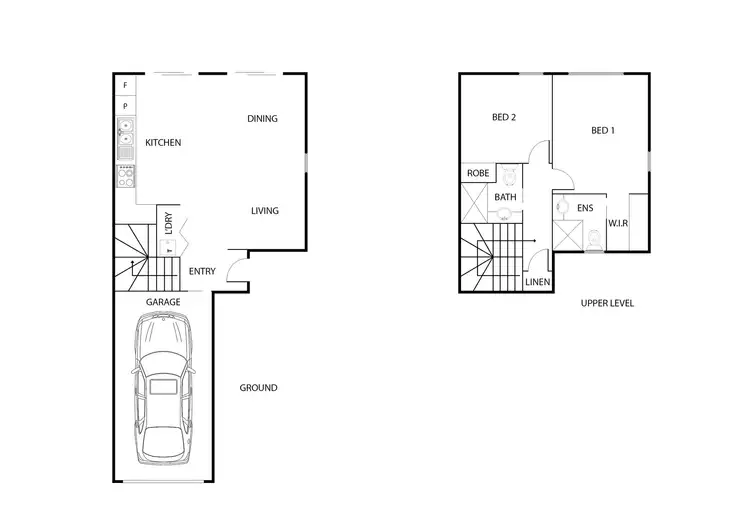 Floorplan of Homely house listing, 8/17 Luffman Crescent, Gilmore ACT 2905