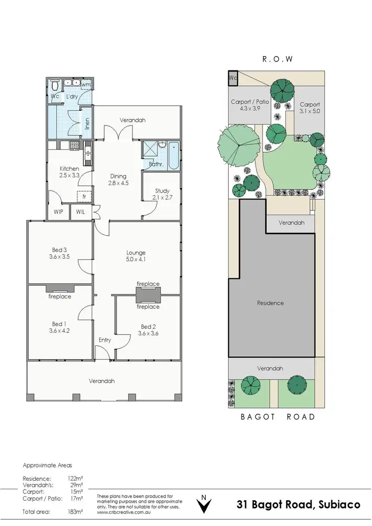 Floorplan of Homely house listing, 31 Bagot Road, Subiaco WA 6008
