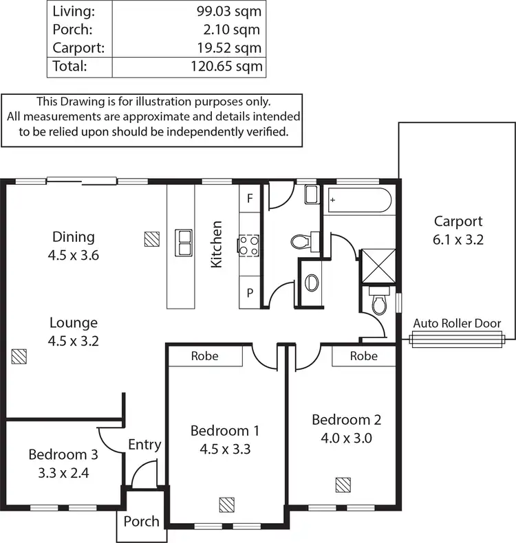Floorplan of Homely house listing, 3/38 Scott Street, Pooraka SA 5095