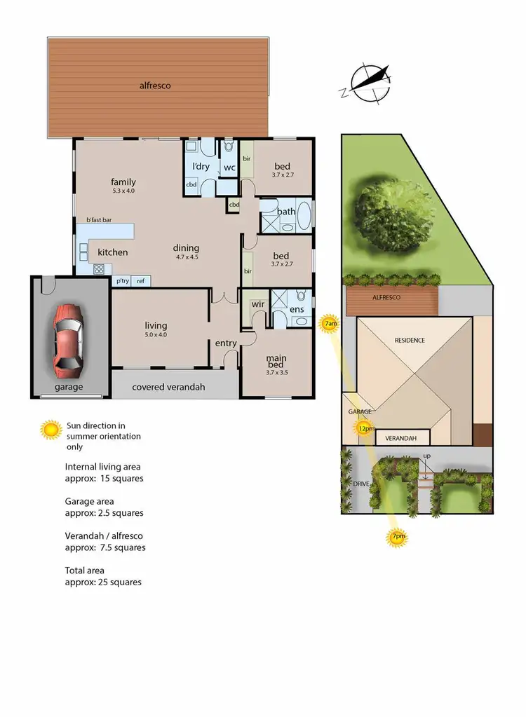 Floorplan of Homely house listing, 26 John Street, Langwarrin VIC 3910