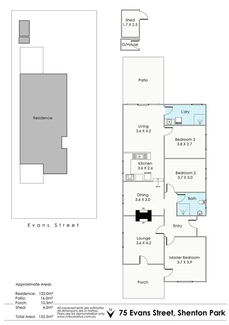 Floorplan of Homely house listing, 75 Evans Street, Shenton Park WA 6008