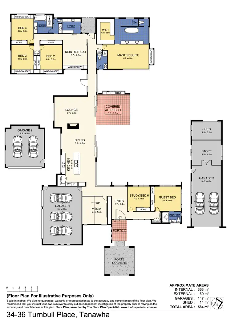Floorplan of Homely house listing, 34-36 Turnbull Place, Tanawha QLD 4556