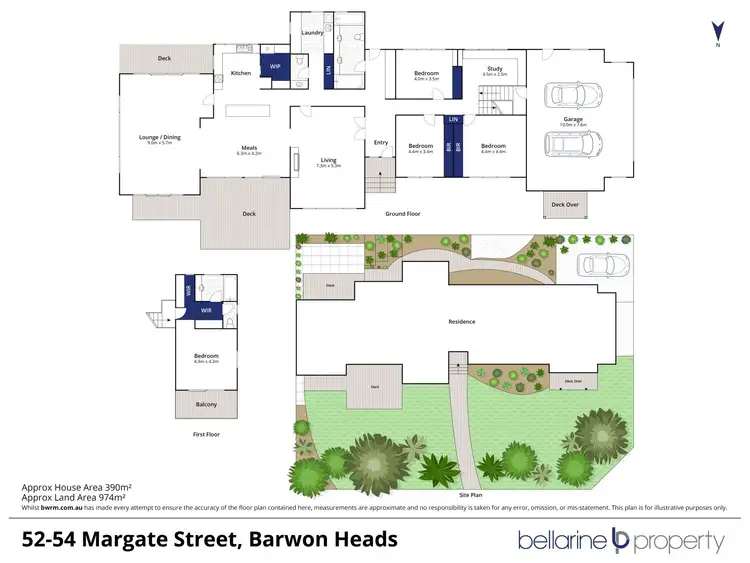 Floorplan of Homely house listing, 52-54 Margate Street, Barwon Heads VIC 3227