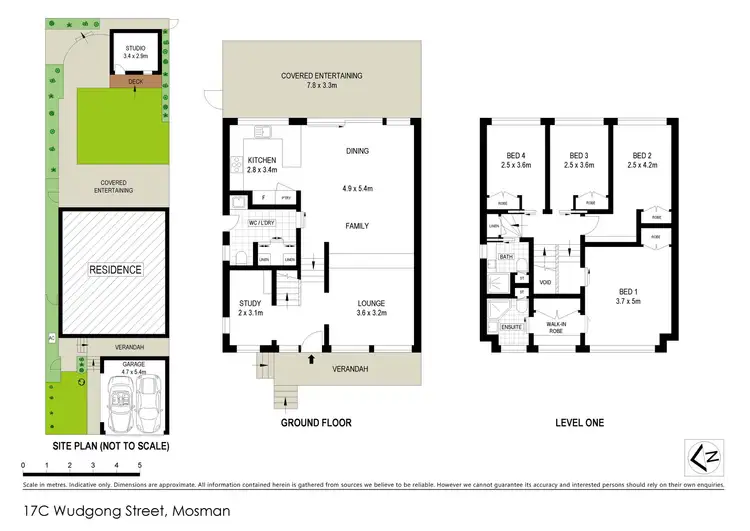 Floorplan of Homely house listing, 17C Wudgong Street, Mosman NSW 2088