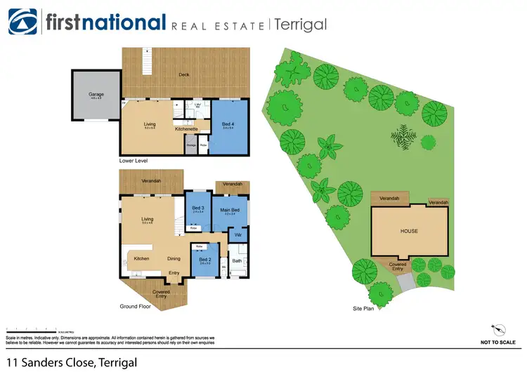 Floorplan of Homely house listing, 11 Sanders Close, Terrigal NSW 2260
